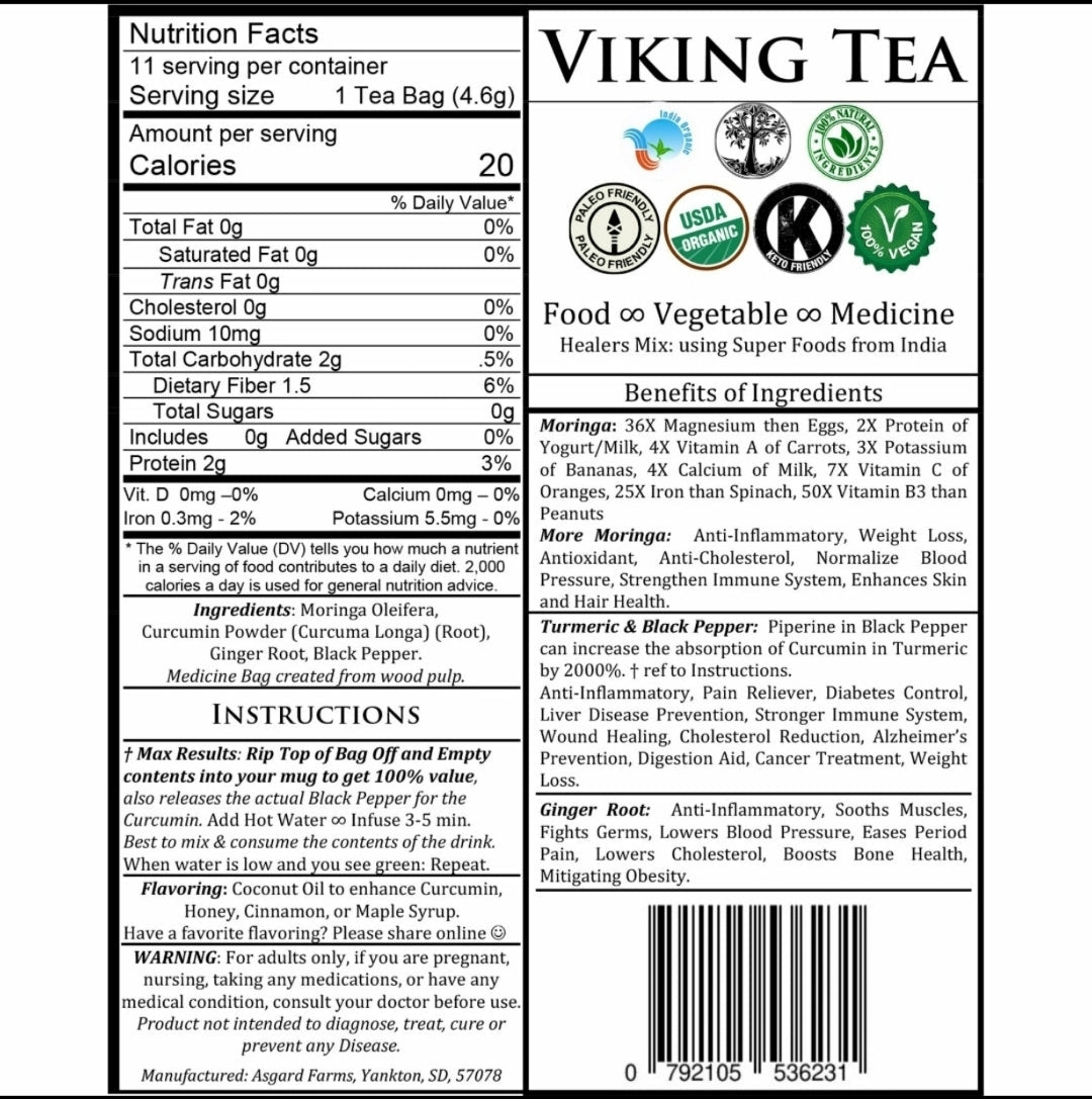 Viking Tea qty 11
